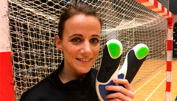 Sabine Pedersen Align Footwear indlægssåler professionel håndboldspiller FCM